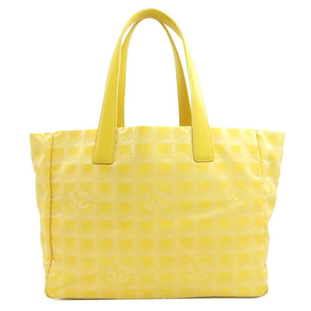 CHANEL Yellow Tote Bag